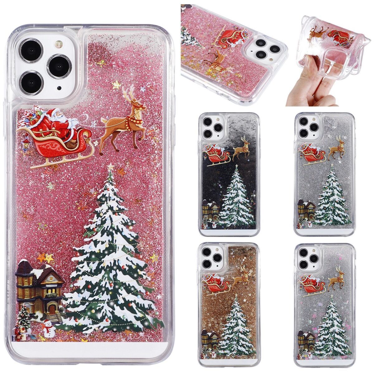 Compatible with Apple , Christmas phone case - Image 1