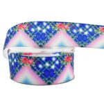 Digital Printing Ribbon Bow Handmade Webbing Satin Gradient Plaid - Image 7