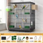 Home Fashion Personality Double Layer New Bird Cage - Image 3