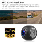Mini WiFi Car Dash Cam FHD 1080P GPS Camera Dashboard W/ G-Sensor Night Vision - Image 6