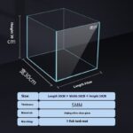 Super White Glass Fish Tank Household Desk - Image 6