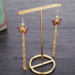 Red Bead String Costume Retro Tassel Jewelry - Image 2