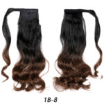 Dynamic Velcro Ponytail Chemical Fiber Wig - Image 4