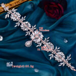 Bridal Headdress Creative Three-dimensional Rhinestone Flower Headband - Image 6