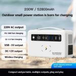 Outdoor 220V Large Capacity Portable Stall Self-driving Tour Emergency Portable Power