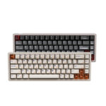 Magnetic White Porcelain Jade 68 Key Aluminum Tuo Keyboard - Image 2