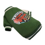 French Fighting Pugs Fleece Sweater Medium Dog Pet Two-legged Clothes - Image 2