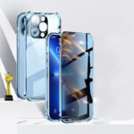 Phone Case Double-sided Glass Peep-proof All-inclusive Lens Magnetic Suction - Image 6