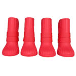 Pet waterproof shoes medium and large high-tube dog shoes - Image 9