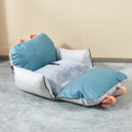 Cross-border Waterproof Faux Leather Pet Handbag Light And Portable Pet Bags For Travel Safety Seat - Image 2