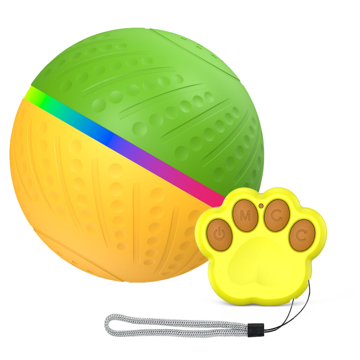 Bite-resistant Remote Control Interactive Anti-stuffy Intelligent Toy Ball - Image 10