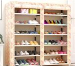 Actionclub Thick Non-woven Double Row Multi-layer Shoe Cabinet Shoe Rack Storage Shoe Organizer Shelves DIY Home Furniture - Image 3