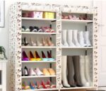 Actionclub Thick Non-woven Double Row Multi-layer Shoe Cabinet Shoe Rack Storage Shoe Organizer Shelves DIY Home Furniture - Image 7
