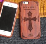 Compatible with Apple, Wood phone case - Image 3
