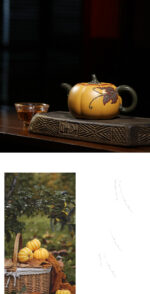 dark-red enameled pottery teapot - Image 7