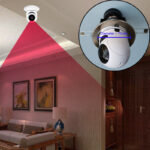 Bulb Shaking Head Machine Yilot APP Wireless WIFI Camera Home Security Monitoring - Image 2
