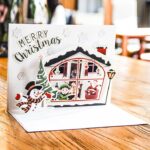 Christmas Card Wholesale Creative 3D Stereo Greeting Card Holiday Wish Card Kindergarten Handmade Greeting Card - Image 7