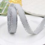 Gift Packaging Wedding Rib Gold And Silver Color Fringe With Bowknot Decorative Baking Ribbon Multicolor - Image 9