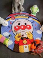 Explosion models Ins cotton car storage mat storage toy mats Round outing children climbing mat storage bag - Image 7