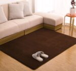 Memory cotton coral velvet carpet Living room bedroom door mats Bathroom kitchen non-slip absorbent carpets - Image 2