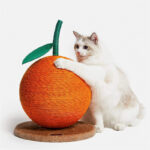 Big Orange Cherry Cat Climbing Pet Fruit Toy - Image 6