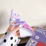 Creative Graffiti Purple Oil Painting Silicone Phone Case - Image 3