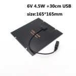 Solar Panel Fan Can Charge Mobile Phone - Image 10
