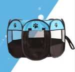 Folding Octagonal Pet Fence Oxford Cloth Cat And Dog Kennel - Image 3
