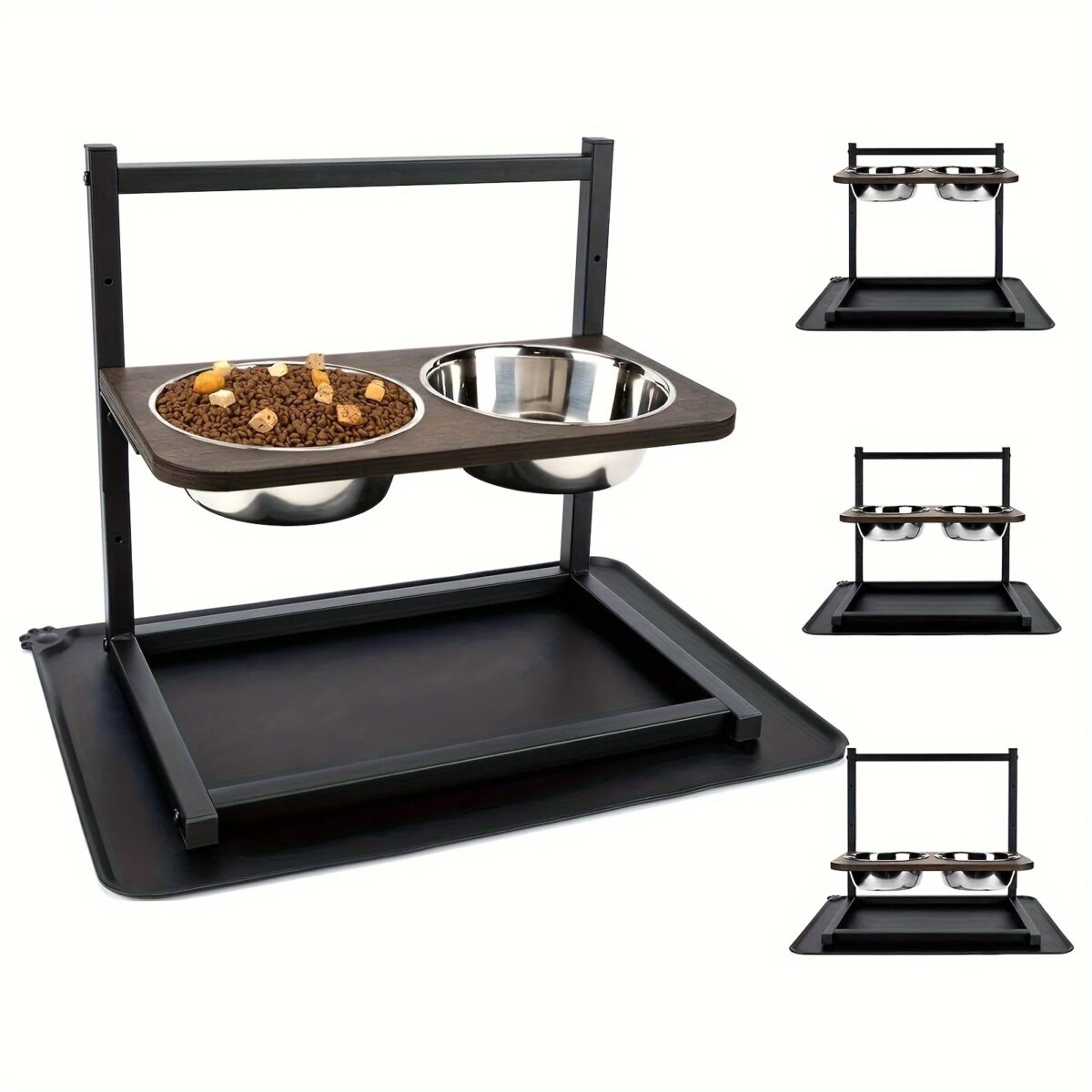 Large 5-inch 9-inch 13-inch 2 Dog Food Water Bowl - Image 6