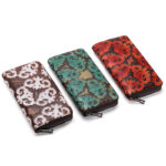 Brushed New Fashion Creative Women's Retro Wallet Top Layer Leather Long - Image 2