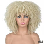 African Small Curly Hair Afro Wig Headgear - Image 2