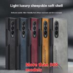 Applicable To Z Flip6 Phone Case Foldable Screen Sheepskin Pattern - Image 2