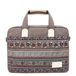 Ethnic Style Canvas Craft Anti-fall And Durable Laptop Bag - Image 7