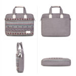 Ethnic Style Canvas Craft Anti-fall And Durable Laptop Bag - Image 3