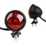 Retro Round LED Motorcycle Piranha Brake Light - Image 6