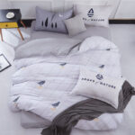 Pure cotton four-piece set cotton bed linen duvet cover single - Image 7