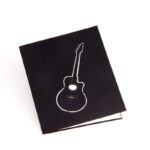 Birthday 3D Greeting Card Guitar Creative Handmade Gift Paper Carving - Image 2