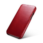 Compatible with Apple, Apple Iphone 11 Pro Max Curved Screen Retro Leather Case - Image 8