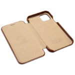 Compatible with Apple, Apple Iphone 11 Pro Max Curved Screen Retro Leather Case - Image 3