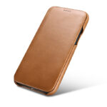 Compatible with Apple, Apple Iphone 11 Pro Max Curved Screen Retro Leather Case - Image 5