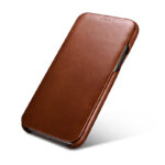 Compatible with Apple, Apple Iphone 11 Pro Max Curved Screen Retro Leather Case - Image 4