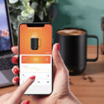 Double Layer Thermostat Cup Wireless Heating Tea Coffee Cup - Image 6