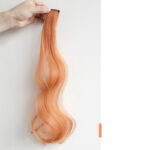 Curly Hair Hanging Ears, Hair Extension, Highlighting, Long Hair, Popular Color Wig - Image 4