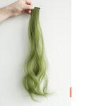 Curly Hair Hanging Ears, Hair Extension, Highlighting, Long Hair, Popular Color Wig - Image 5
