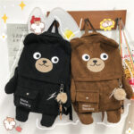 Japanese And Korean Ins Cute Bear Backpack Large Capacity - Image 4