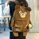 Japanese And Korean Ins Cute Bear Backpack Large Capacity - Image 2