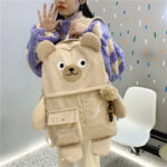 Japanese And Korean Ins Cute Bear Backpack Large Capacity - Image 3