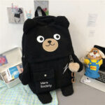 Japanese And Korean Ins Cute Bear Backpack Large Capacity - Image 6