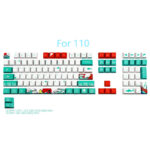Coral Sea Keycap Five-Sided Keyboard - Image 4