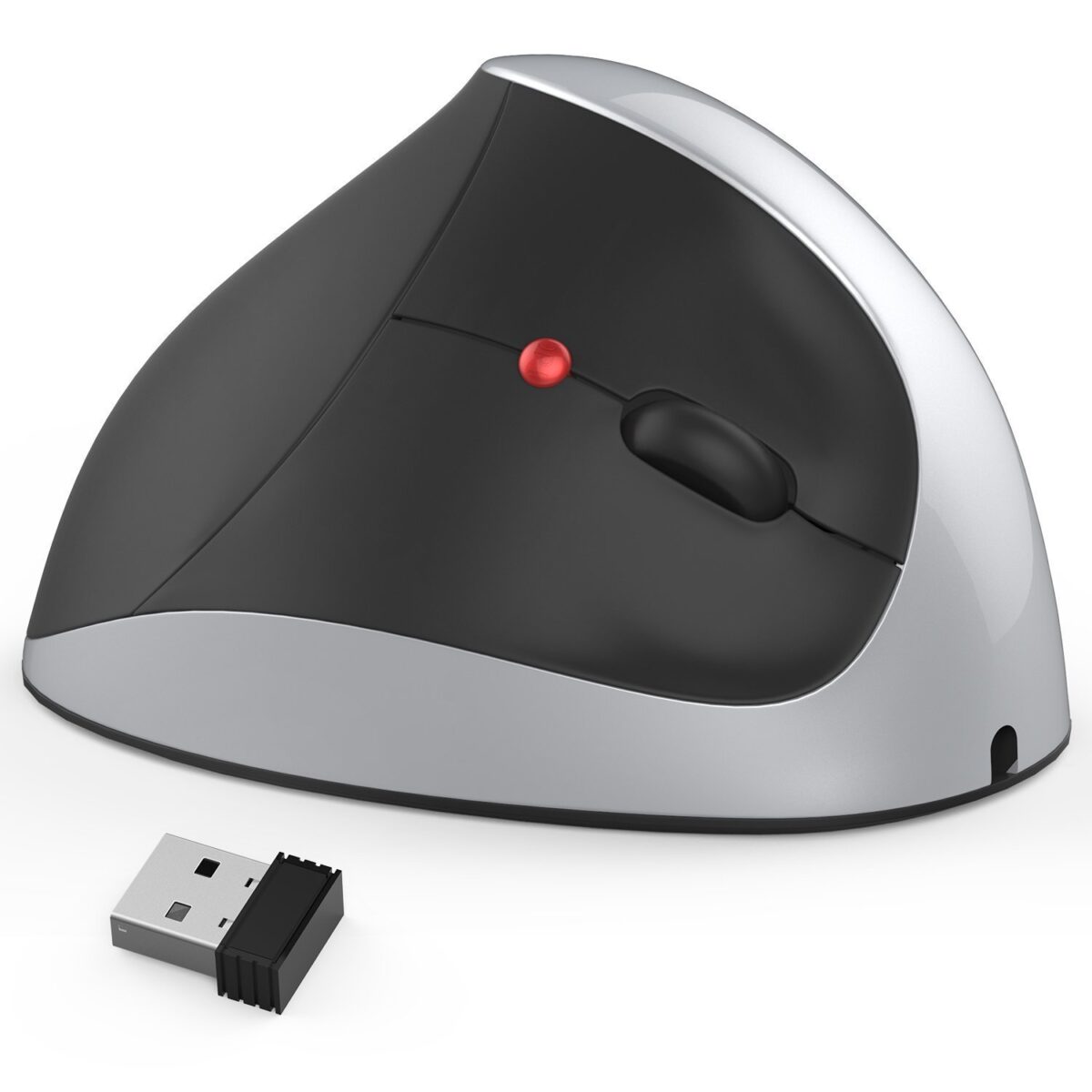 Vertical Rechargeable Wireless Mouse Ergonomic Wireless Mouse - Image 1